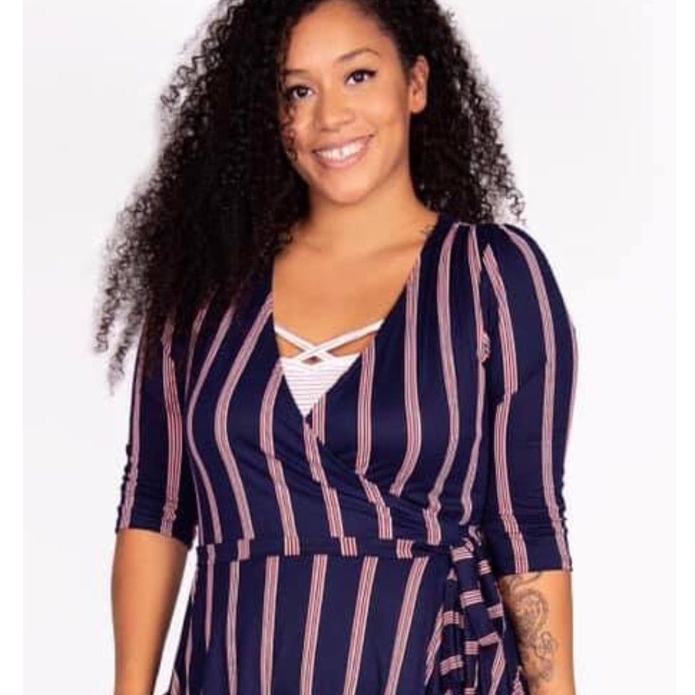Petunia Stripe Dress